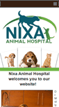 Mobile Screenshot of nixaanimalhospital.com